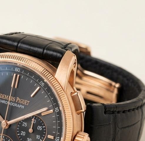 Chronographe Manufacture Or Rose & Cuir Alligator — vue 4